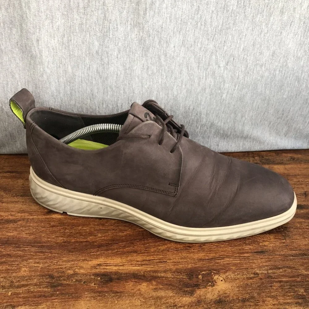 ECCO 'St. 1 Hybrid' Mens SZ EU 44‎ US 10-10.5 Plain Toe Derby Lavender Shoes